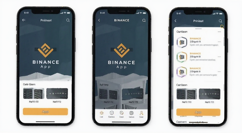 Binance�ֻ�App��ҳ����Ԥ��ͼ