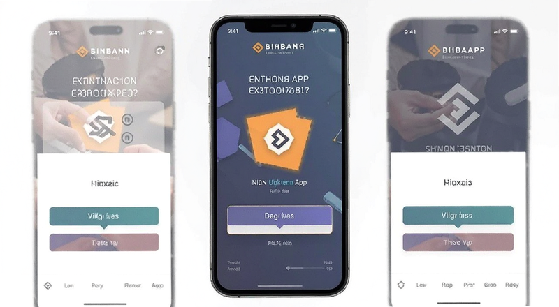 币安APP首页买币入口界面预览图