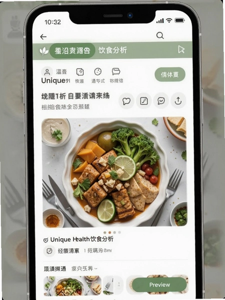 Unique Health��ʳ����ҳ��Ԥ��ͼ