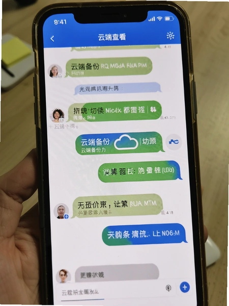 微聊天记录云端备份 云端查看界面 预览图