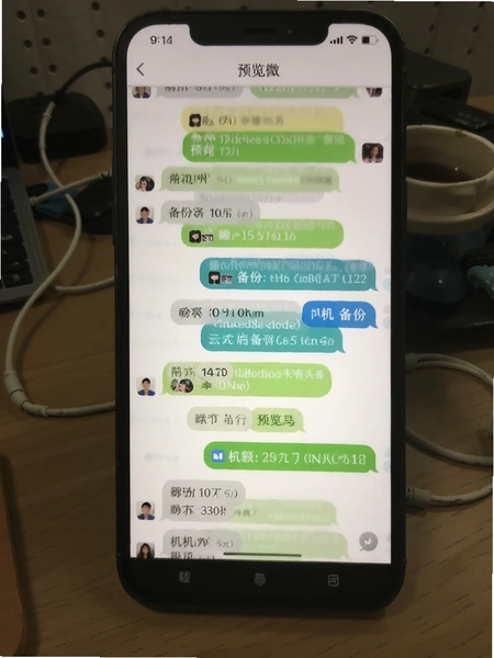 微聊天记录云端备份 整机备份操作 预览图