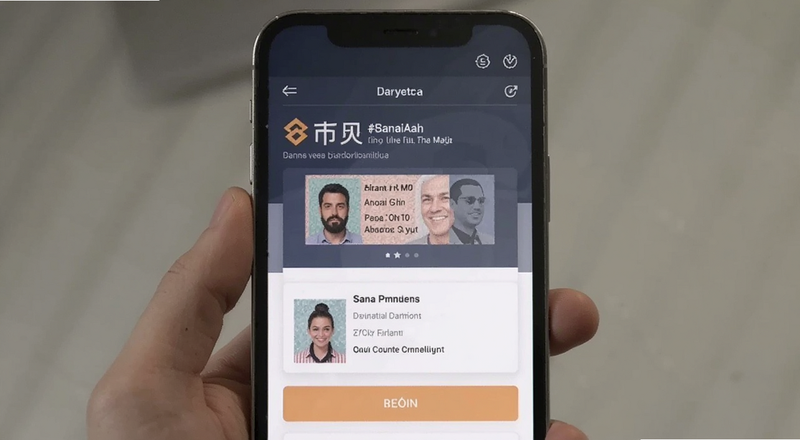 币安实名认证上传身份证界面预览图