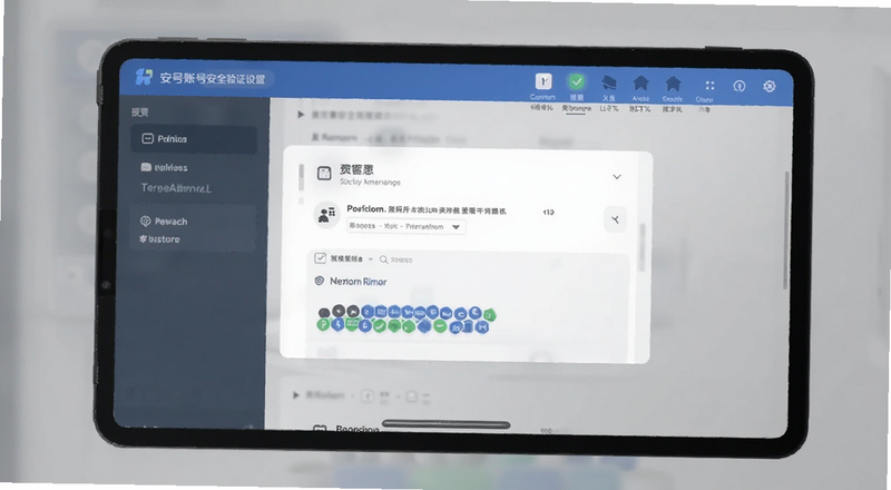 B安账号安全验证设置预览图