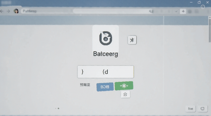 b安验证码输入页面预览图