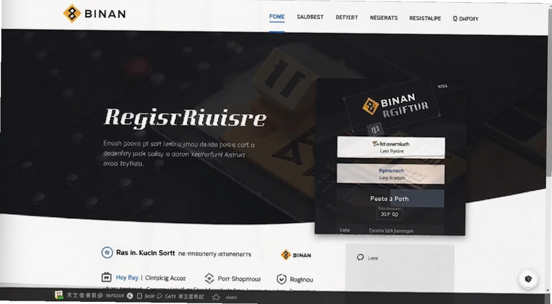 币安官网首页注册登录界面预览图