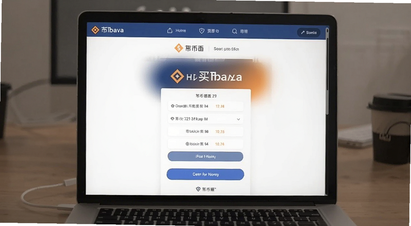 币安买币下单页面操作步骤预览图