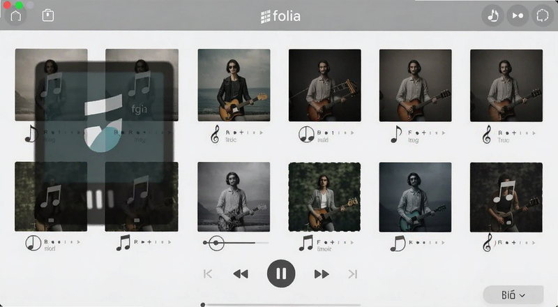 Folia音乐播放器导入本地歌曲设置界面预览图