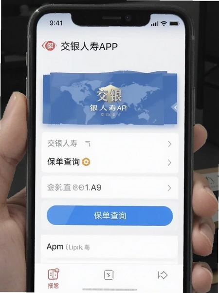 交银人寿APP保单查询界面截图