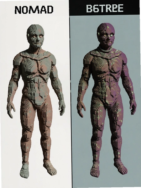 Nomad Sculpt���������ع�ǰ��Ա�Ч��ͼ