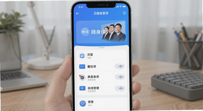 语言翻译王随身译离线翻译管理界面预览图