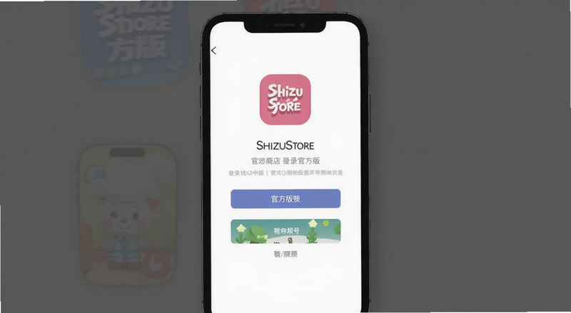 ShizuStoreӦ���̵�ٷ����˺ŵ�¼ҳ��Ԥ��ͼ