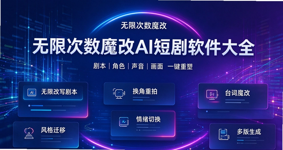 无限次数魔改ai短剧软件