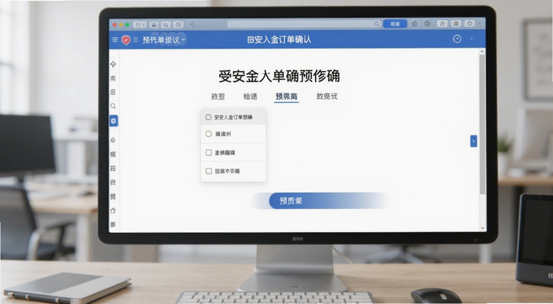 B安入金订单确认页面预览图