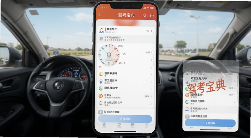 驾考宝典APP题库界面预览图