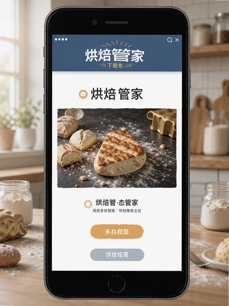 烘焙管家官方下载页面预览图