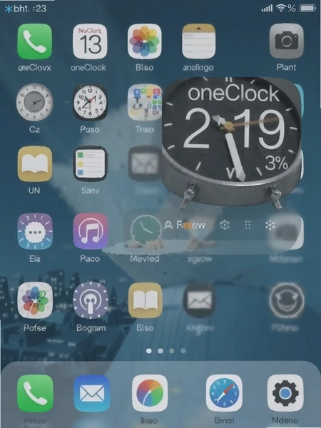 �ֻ�����oneClock��������ʱ��С���Ԥ��ͼ