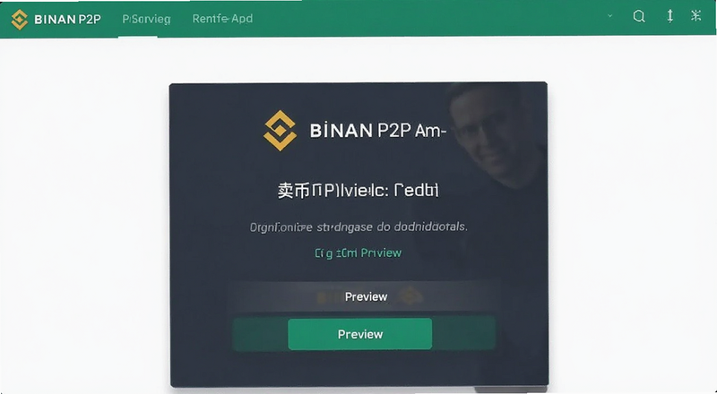 币安P2P卖币放币确认页面预览图