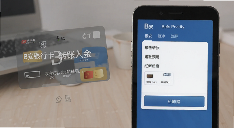 B安银行卡转账入金界面预览图