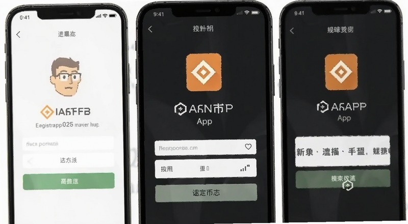 币安APP注册页面截图预览图