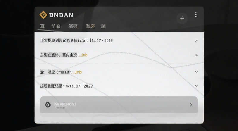 币安提现到账记录截图预览图