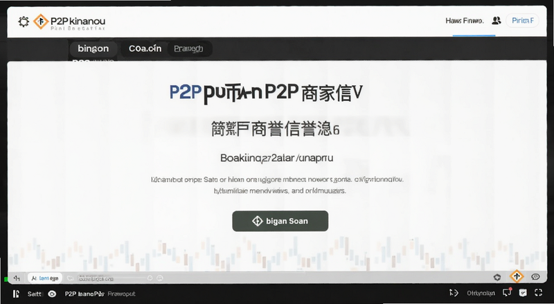 币安P2P商家信誉页面截图预览图