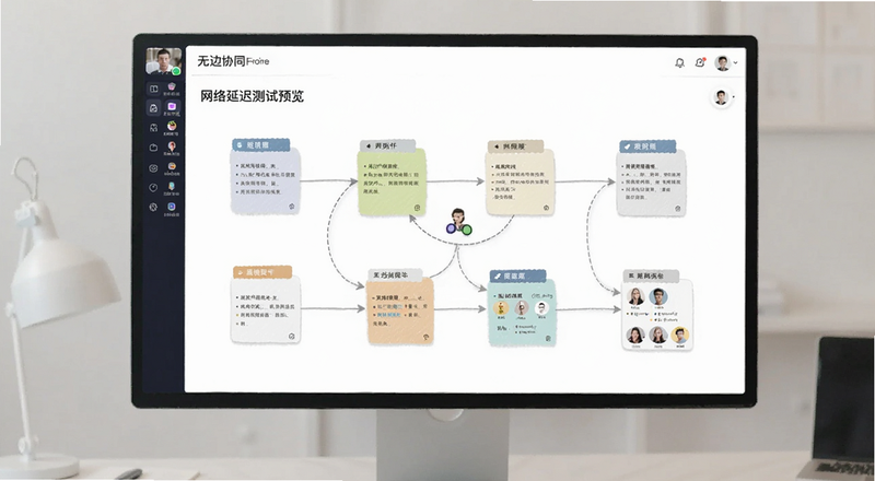 无边协同白板网络延迟测试对比预览图