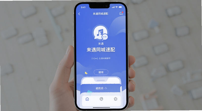 来遇同城速配功能界面预览图