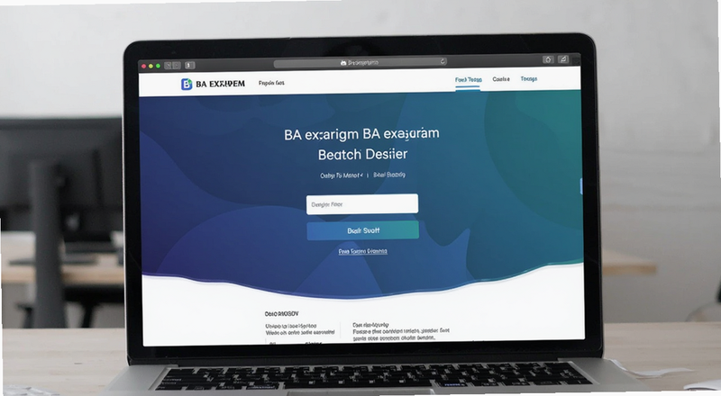BA交易所官网登录页面预览图