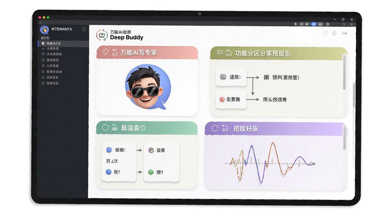 ����AIд��ר��Deep Buddy�����湦�ܷ���Ԥ��ͼ