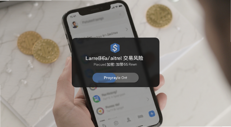 加密货币交易风险警示手机弹窗预览图