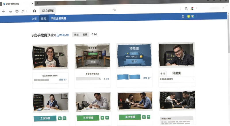 B安手续费页面预览图