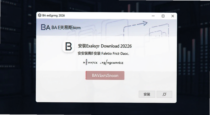 BA交易所下载2026安装失败提示界面预览图