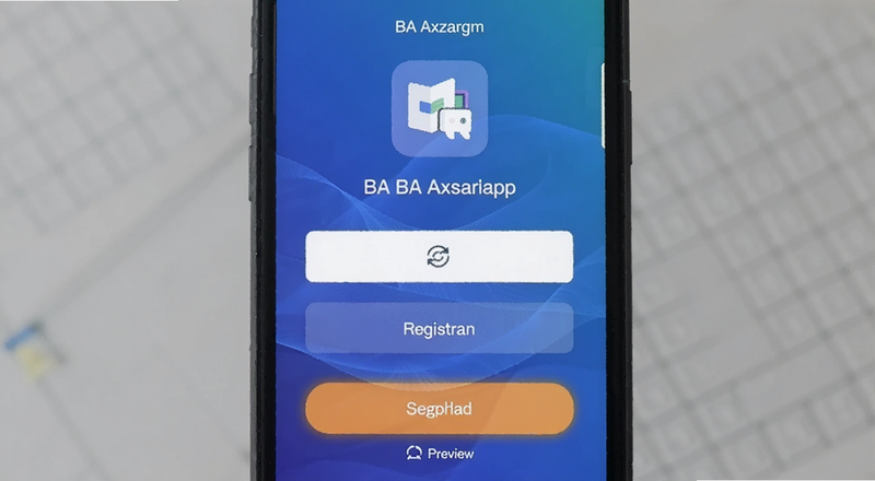 BA交易所APP注册登录界面预览图