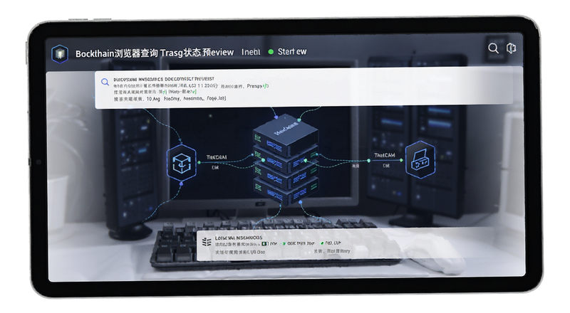 区块链浏览器查询交易状态预览图