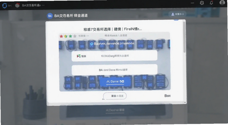 BA交易所入金通道选择界面预览图