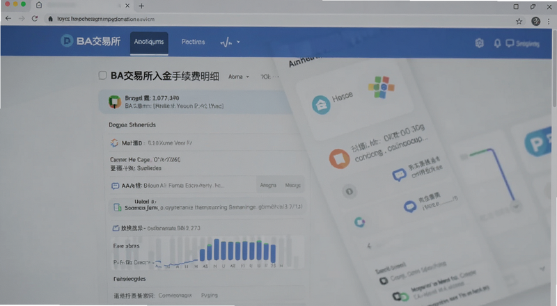BA交易所入金手续费明细页面预览图