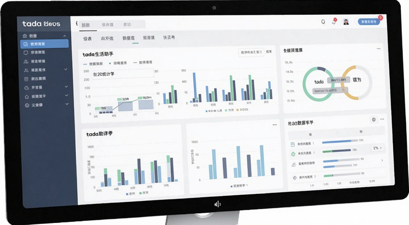 tada生活助手数据统计报表界面预览图