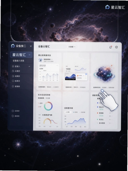 星云智汇 设备接入界面