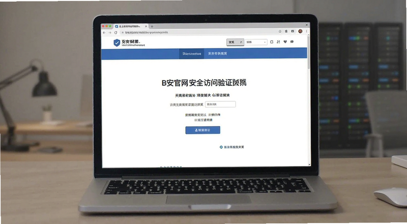 B安官网安全访问验证页面预览图