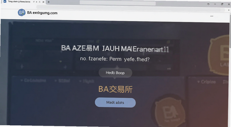 BA交易所提现失败提示页面预览图