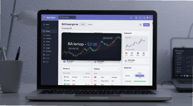 BA交易所合约新手操作界面预览图