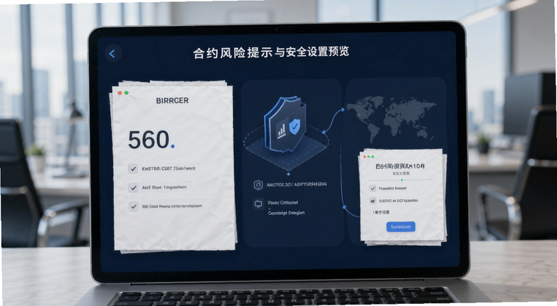 合约风险提示与安全设置预览图