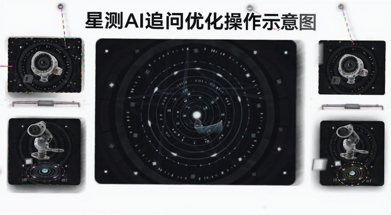星测AI追问优化操作示意图