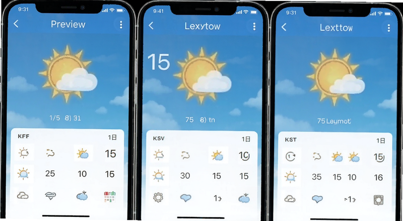 15日天气预报手机查询界面预览图