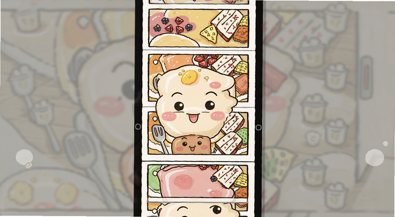 布丁漫画下拉式阅读流畅滑动效果预览图
