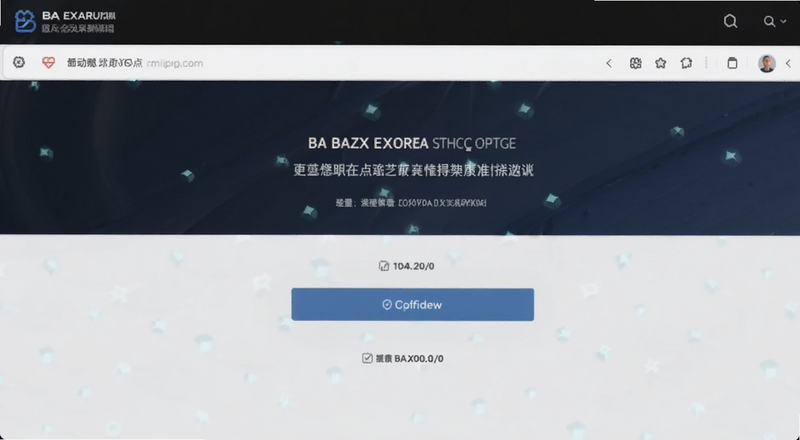 BA交易所提现页面操作界面预览图
