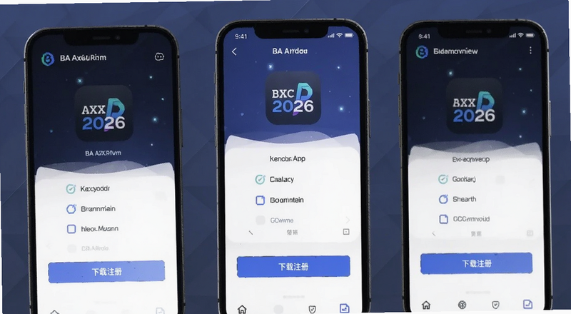 BA交易所APP 2026下载注册界面预览图