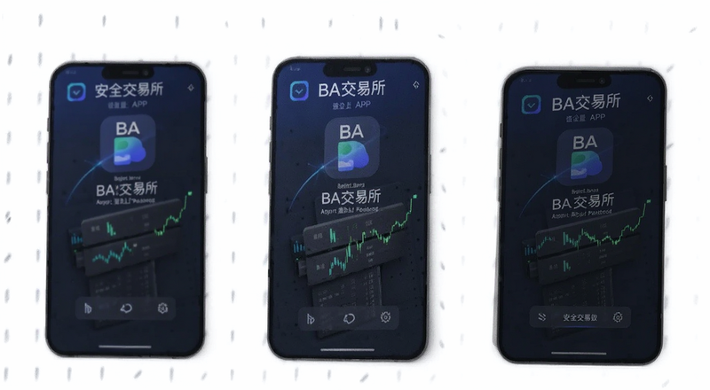 BA交易所APP安全设置界面预览图