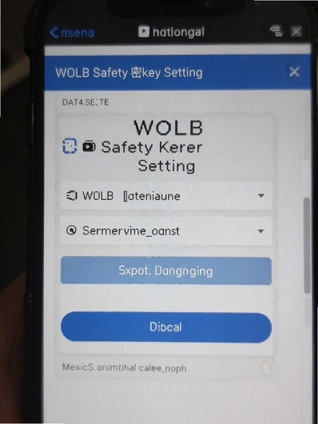WOLB��ȫ��Կ���ý����ͼ