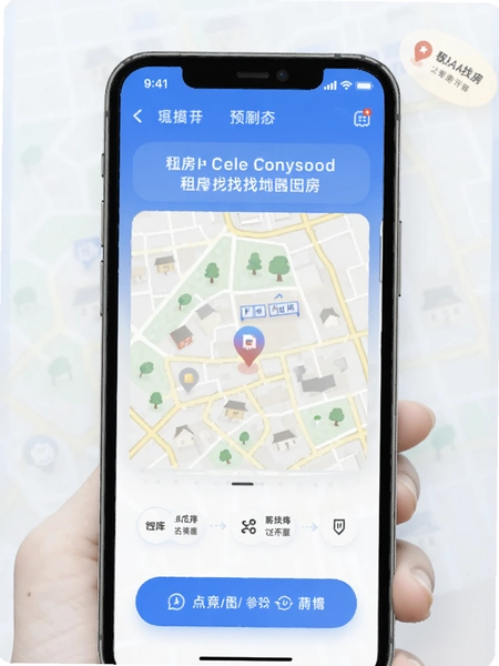 租房找房神器地图找房功能预览图